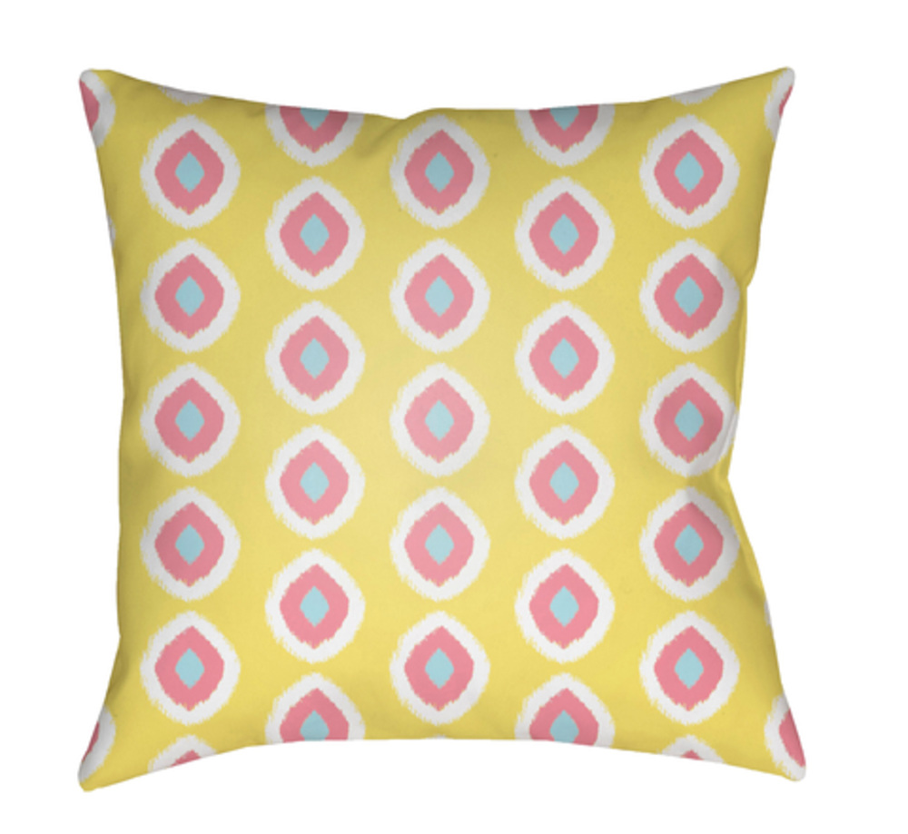 LIL039-2020 Circles 20 x 20 x 4 in. Throw Pillow - Medium