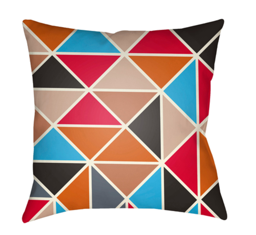 SN009-2020 Scandanavian 20 x 20 x 4 in. Throw Pillow, Copper - Medium