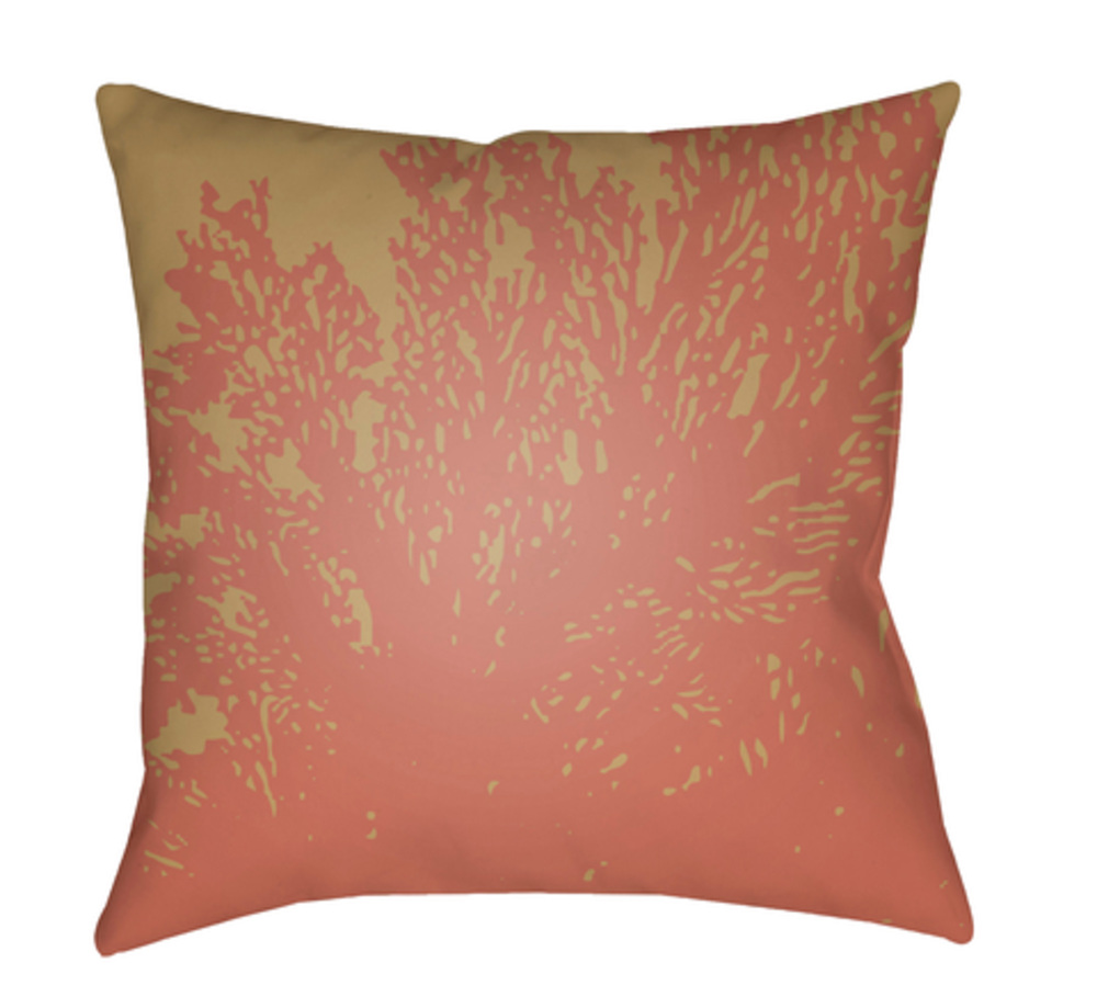 TX003-1818 Textures 18 x 18 x 4 in. Throw Pillow, Pink - Medium