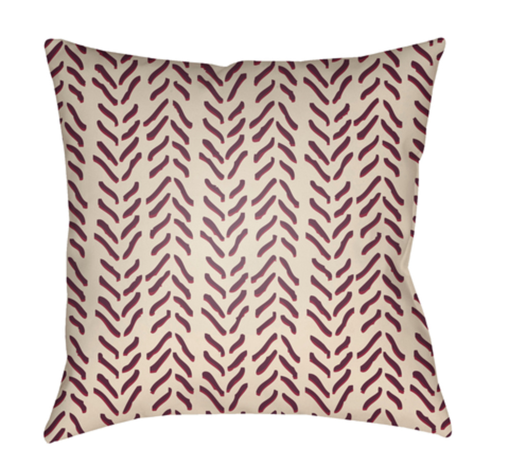 TX040-2222 Textures 22 x 22 x 5 in. Throw Pillow, Beige - Large