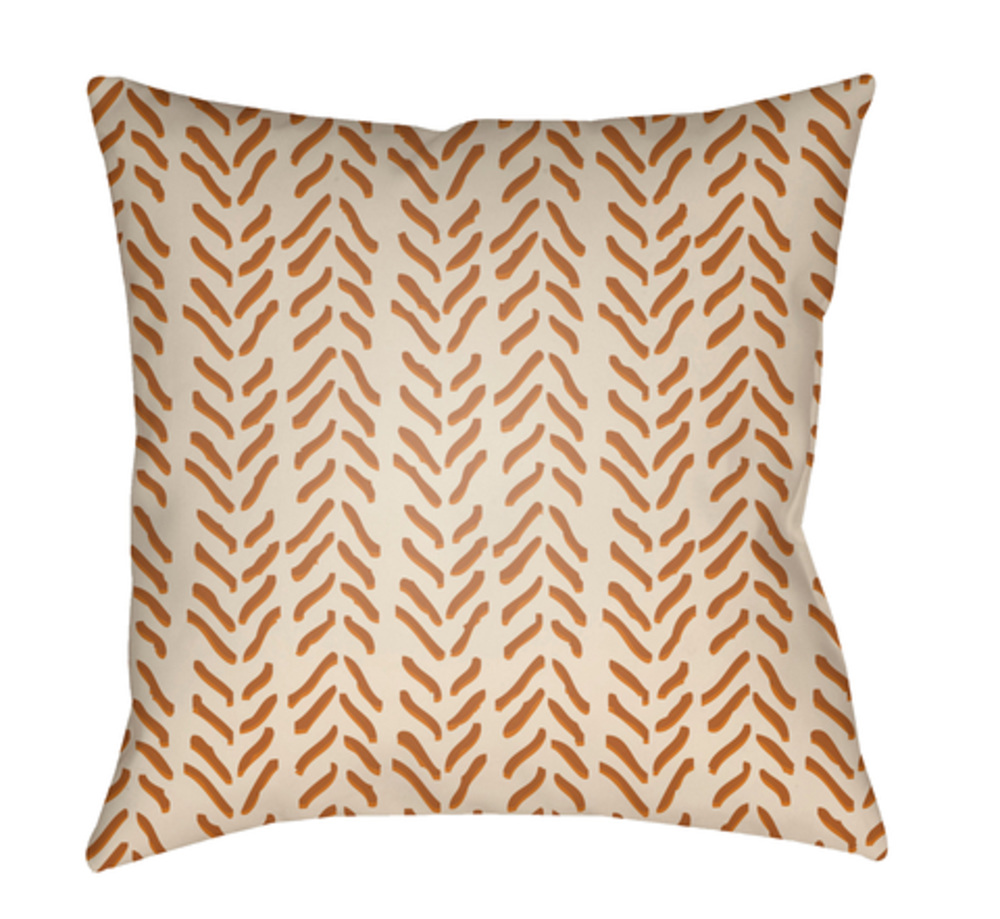 TX042-2222 Textures 22 x 22 x 5 in. Throw Pillow, Red - Large