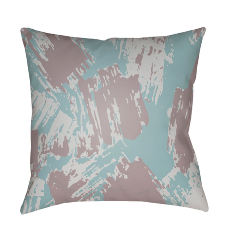 TX049-2222 Textures 22 x 22 x 5 in. Throw Pillow, Blue - Large