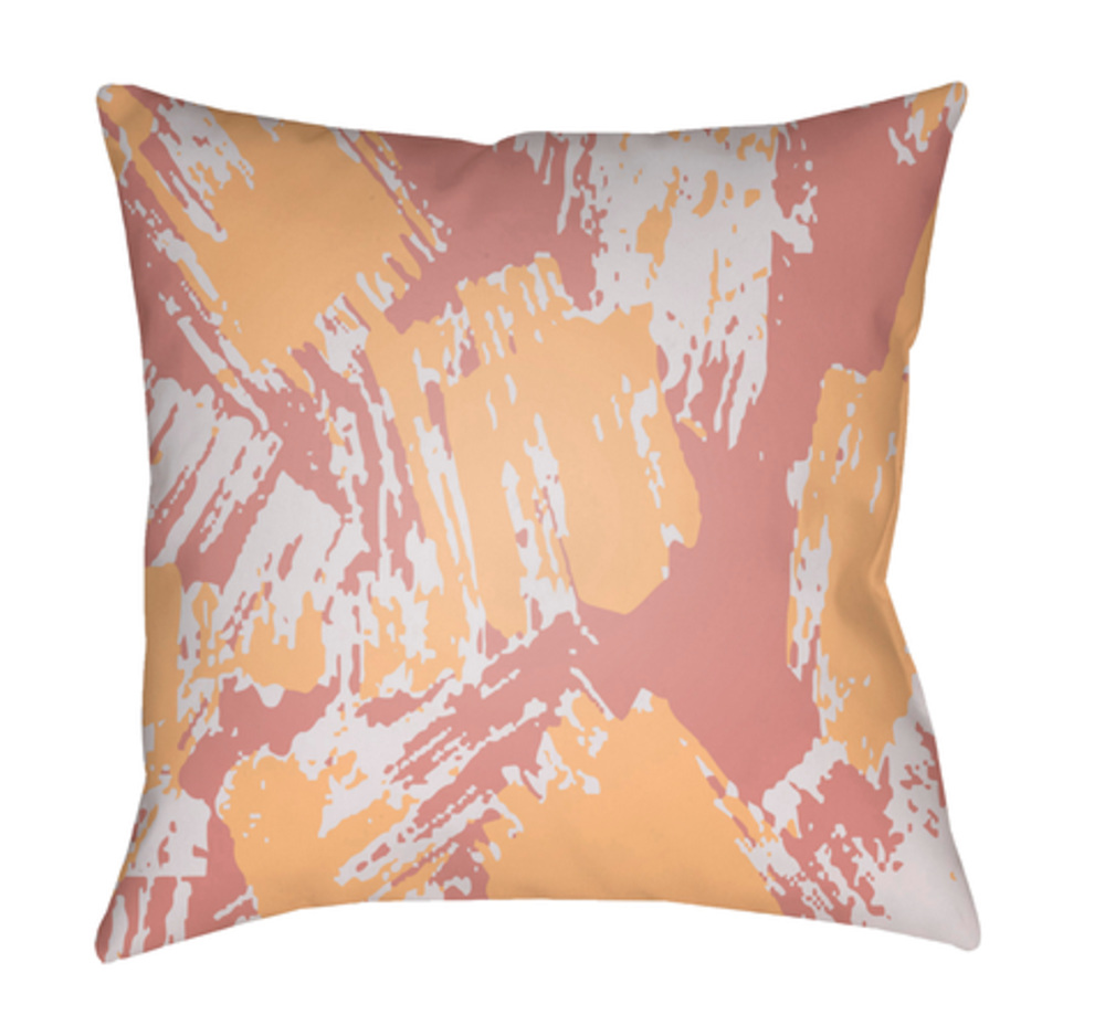 TX050-2222 Textures 22 x 22 x 5 in. Throw Pillow, Pink - Large
