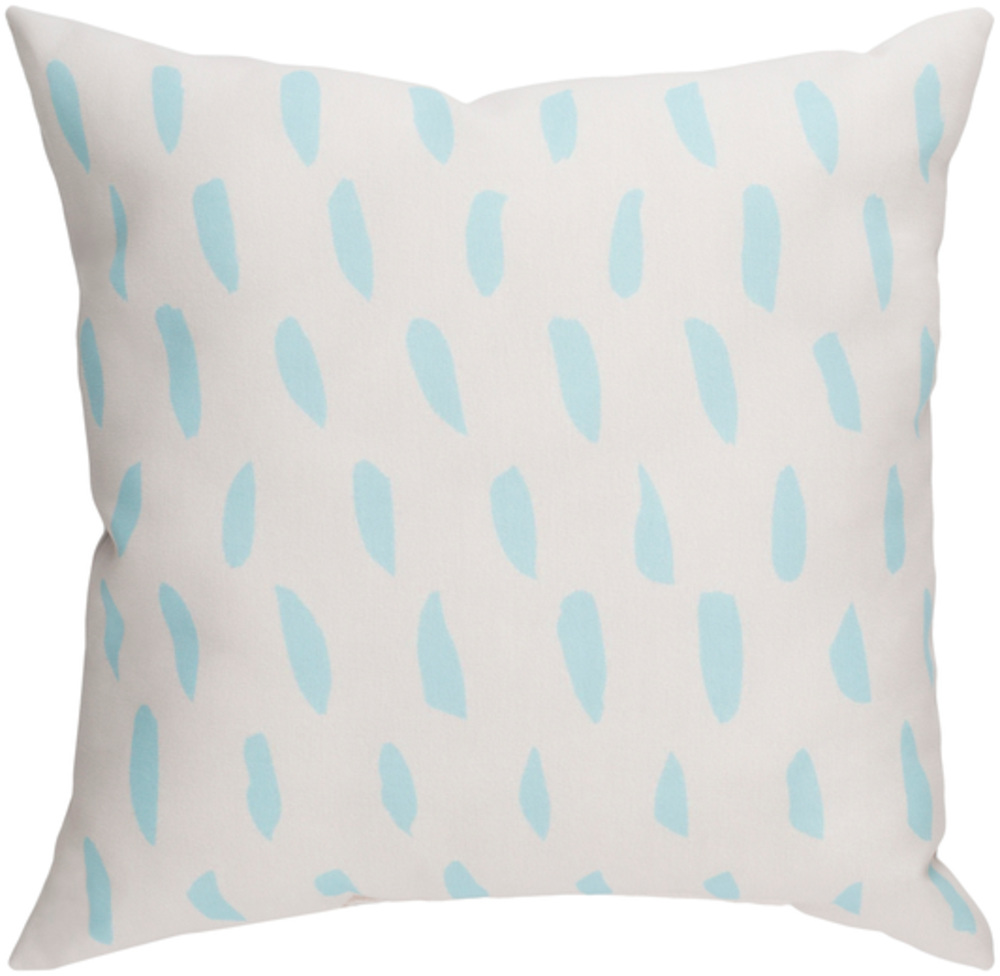 DOT001-1818 Spots 18 x 18 x 4 in. Throw Pillow, Blue - Medium