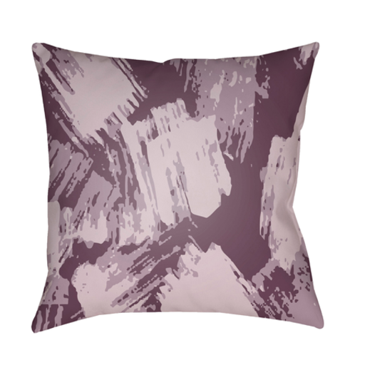 TX047-2020 20 x 20 x 4 in. Textures Abstract Square Throw Pillow, Bright Purple & Lavender