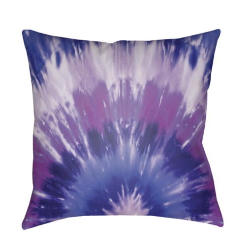 TX056-2020 20 x 20 x 4 in. Textures Abstract Square Throw Pillow, Bright Purple & Violet