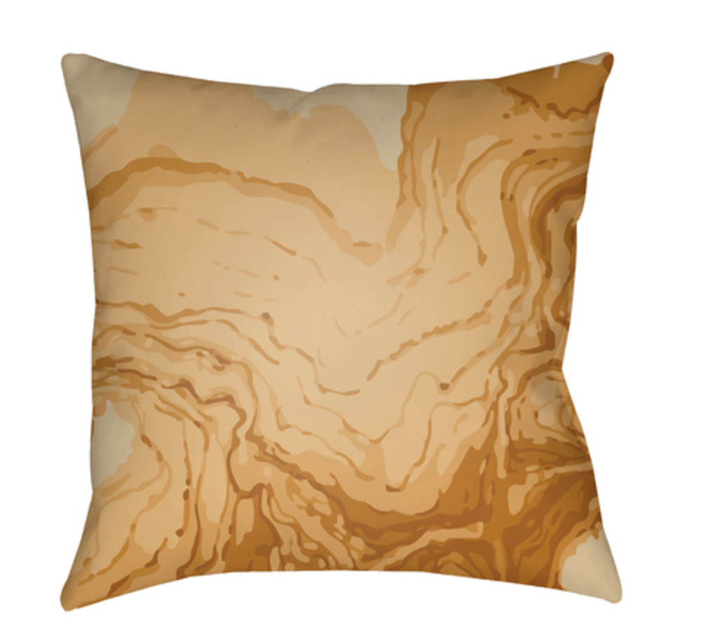 TX065-1818 18 x 18 x 4 in. Textures Abstract Square Throw Pillow, Multi Color