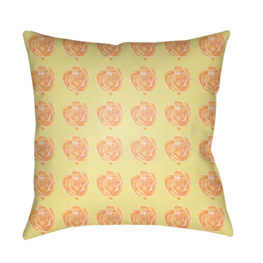 WA005-2020 20 x 20 x 4 in. Warhol Floral Square Throw Pillow, Multi Color