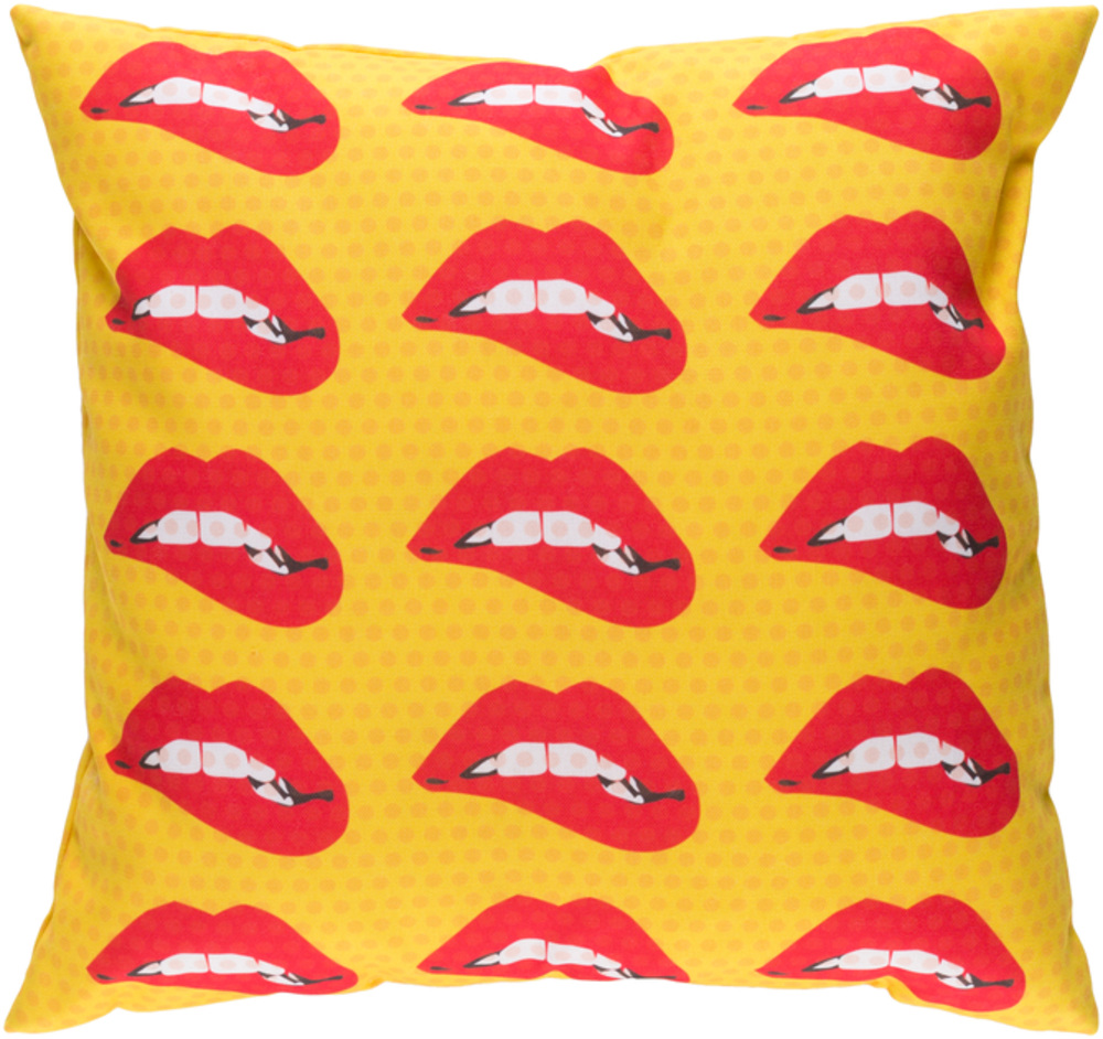 WA014-1818 18 x 18 x 4 in. Warhol Geometric Square Throw Pillow, Multi Color
