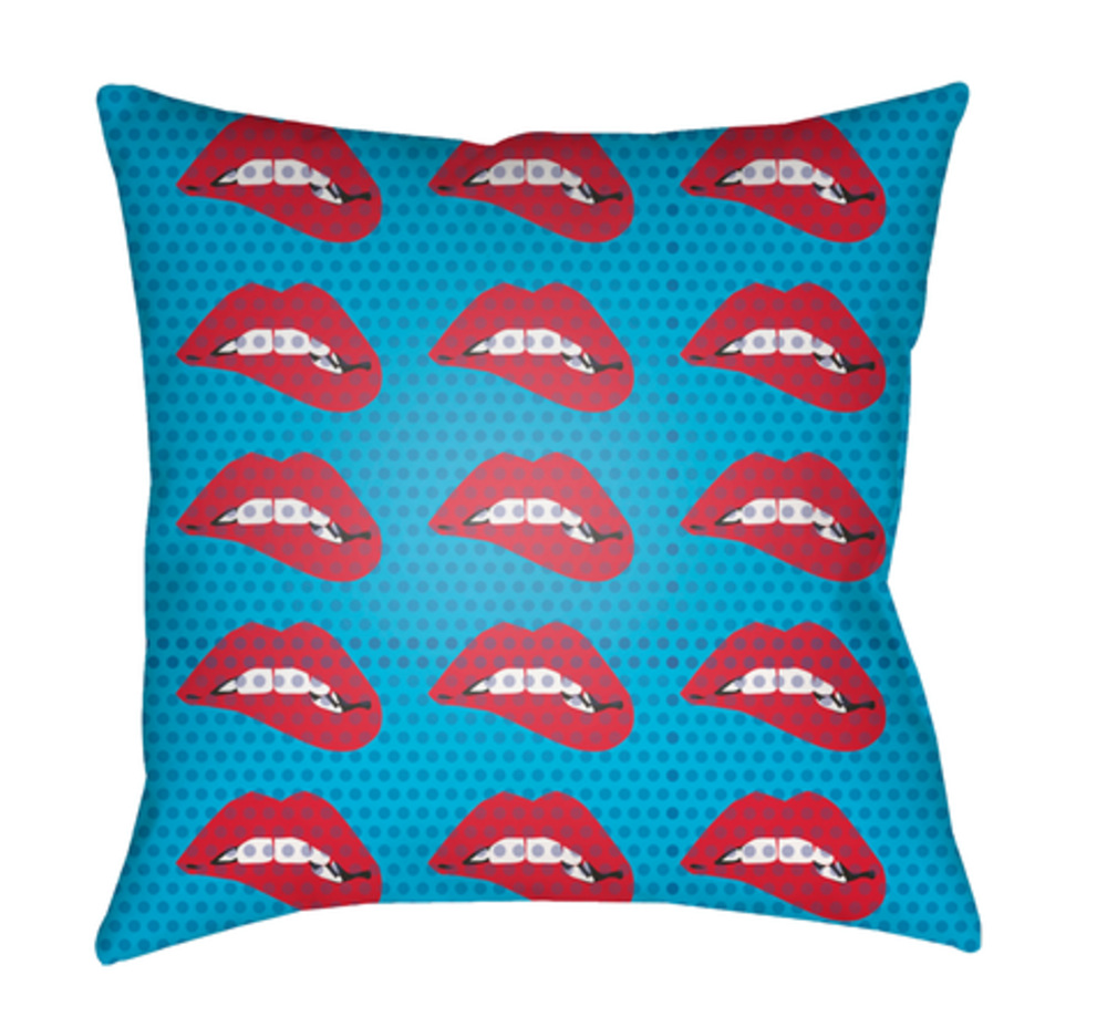 WA015-1818 18 x 18 x 4 in. Warhol Geometric Square Throw Pillow, Multi Color