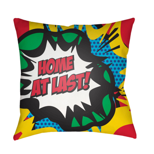 WA019-2020 20 x 20 x 4 in. Warhol Geometric Square Throw Pillow, Multi Color