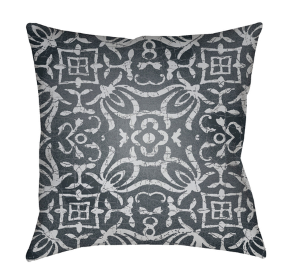 YN002-1818 18 x 18 x 4 in. Yindi Geometric Square Throw Pillow, Multi Color