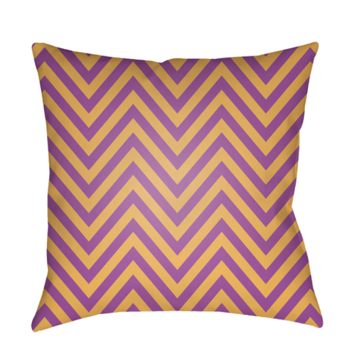 BOO165-2020 20 x 20 x 4 in. Boo Square Throw Pillow, Purple