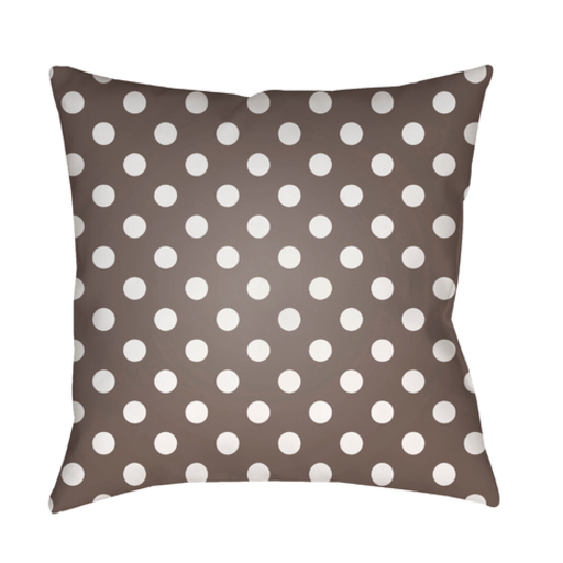 BOO168-2020 20 x 20 x 4 in. Boo Square Throw Pillow, Gray & White