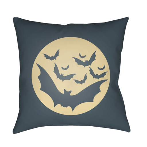 BOO174-2020 20 x 20 x 4 in. Boo Square Throw Pillow, Teal