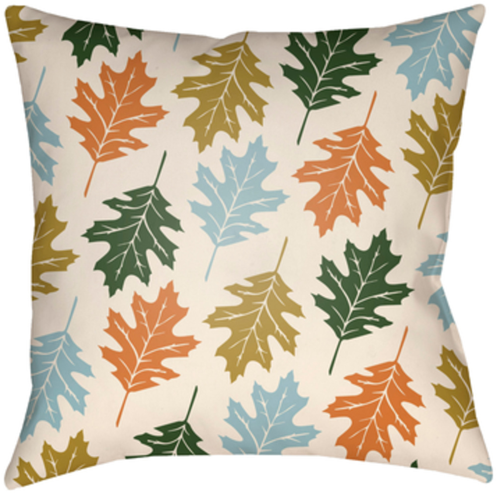 LGCB2076-1616 16 x 16 x 0.25 in. Lodge Cabin Indoor & Outdoor Square Pillow Cover, Crimson Red & Beige