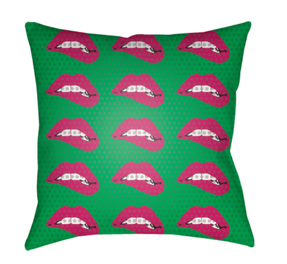 WA016-2222 22 x 22 x 5 in. Warhol Geometric Square Throw Pillow, Multi Color