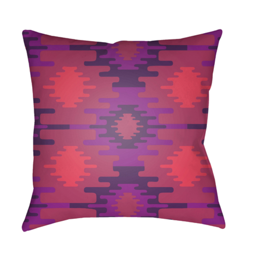 YN029-2020 20 x 20 x 4 in. Yindi Geometric Square Throw Pillow, Multi Color