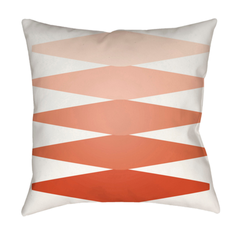 MD010-2222 Moderne Outdoor Large Throw Pillow, 22 x 22 x 5 in. - Multicolor
