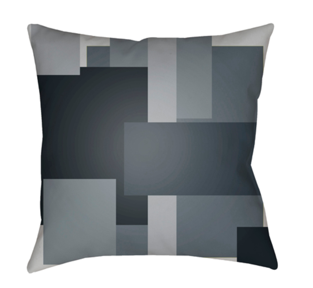 MD069-2222 Moderne Outdoor Large Throw Pillow, 22 x 22 x 5 in. - Multicolor
