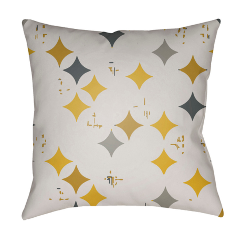 MD099-2222 Moderne Outdoor Large Throw Pillow, 22 x 22 x 5 in. - Multicolor