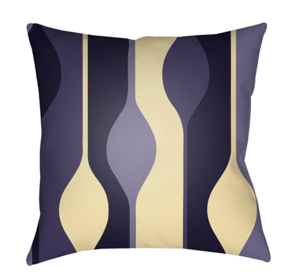 MD103-2222 Moderne Outdoor Large Throw Pillow, 22 x 22 x 5 in. - Multicolor