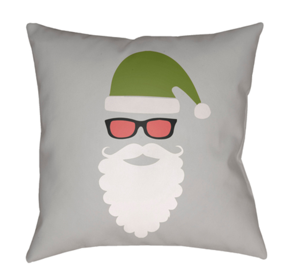 HDY086-2020 Santa Medium Throw Pillow, 20 x 20 x 4 in. - Multicolor