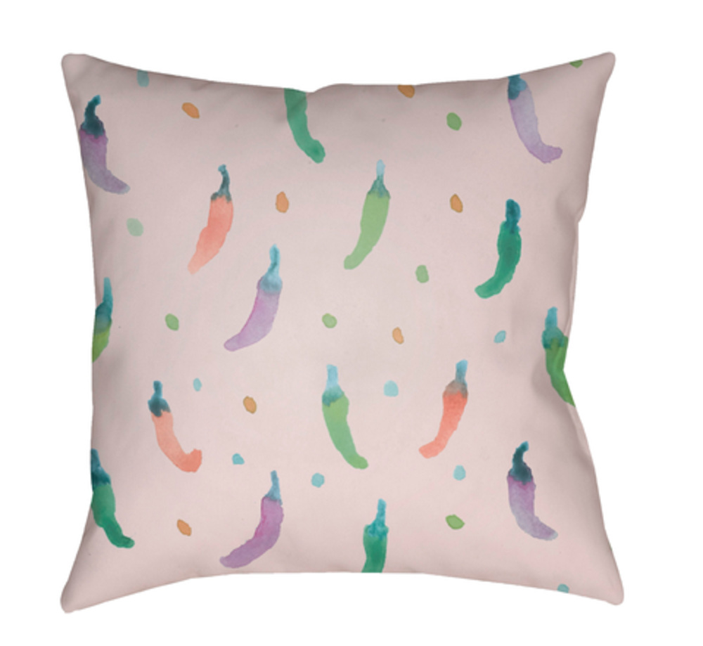 WMAYO010-1818 Jalapeno Medium Throw Pillow, 18 x 18 x 4 in. - Multicolor