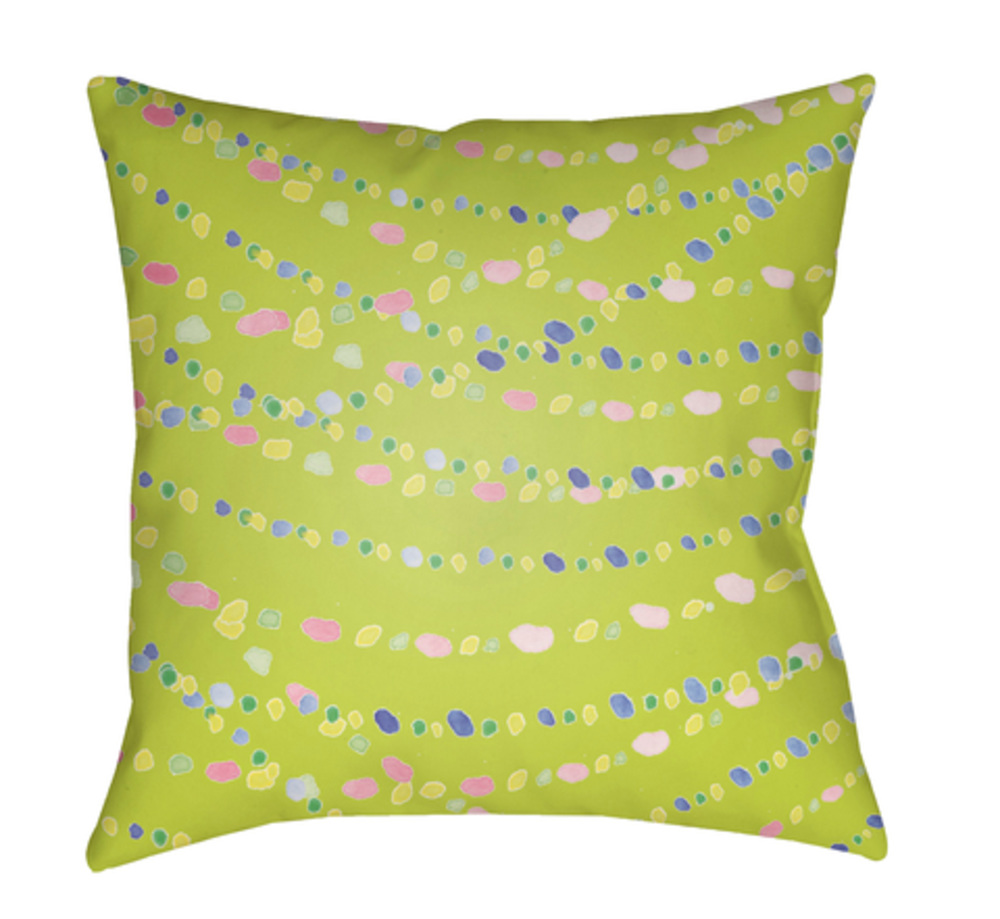 WMAYO005-2020 Beads Medium Throw Pillow, 20 x 20 x 4 in. - Multicolor