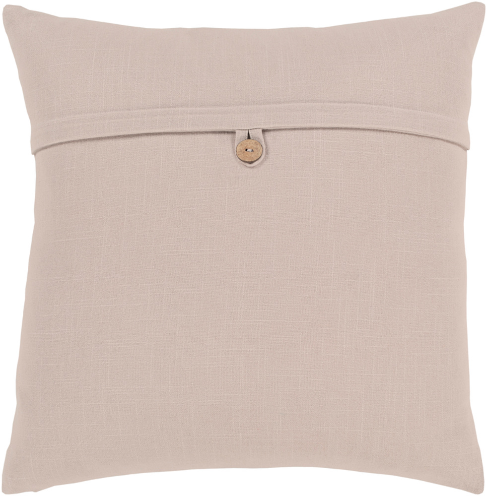 PLP004-2020P Penelope Medium Pillow Kit, 20 x 20 x 5 in. - Taupe