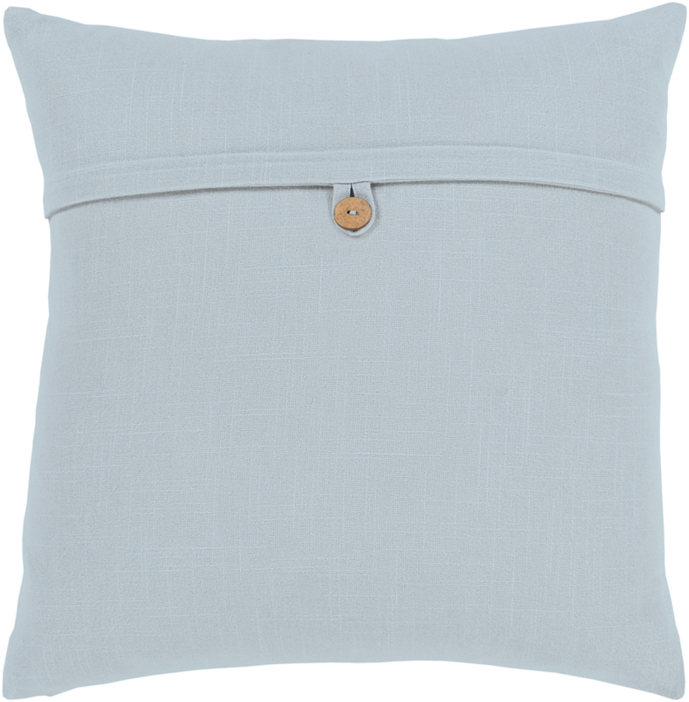 PLP003-2020D Penelope Medium Pillow Kit, 20 x 20 x 5 in. - Silver Gray