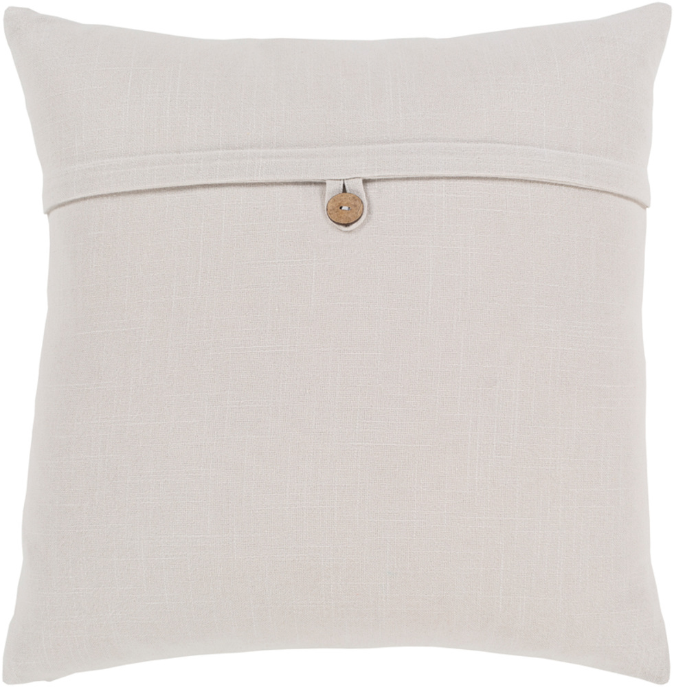 PLP005-2020D Penelope Medium Pillow Kit, 20 x 20 x 5 in. - Ivory