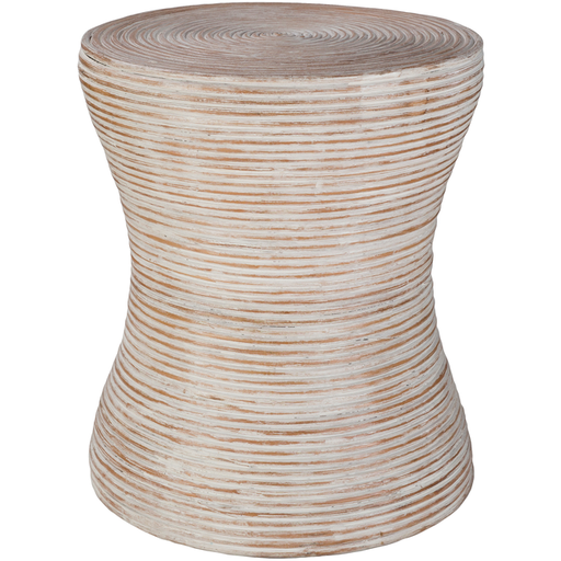 BAS001-121218 Balinese 15.4 x 15.4 x 18 in. Accent Table