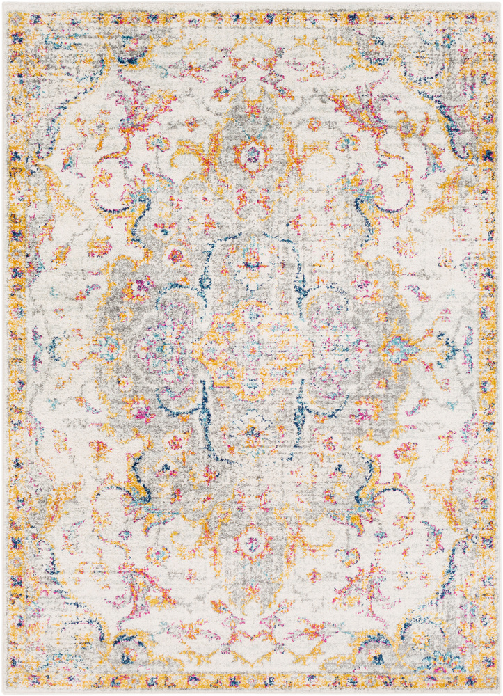 ELZ2315-1616 18 in. Elaziz Updated Traditional Sample Area Rug - Multicolor