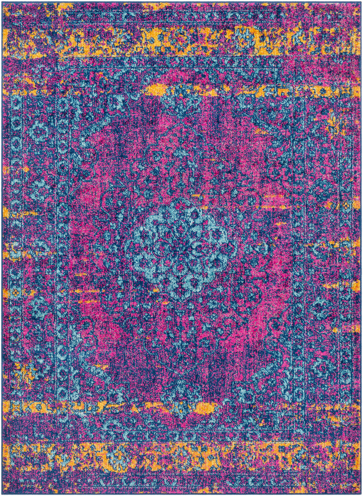 ELZ2334-1616 18 in. Elaziz Updated Traditional Sample Area Rug - Multicolor