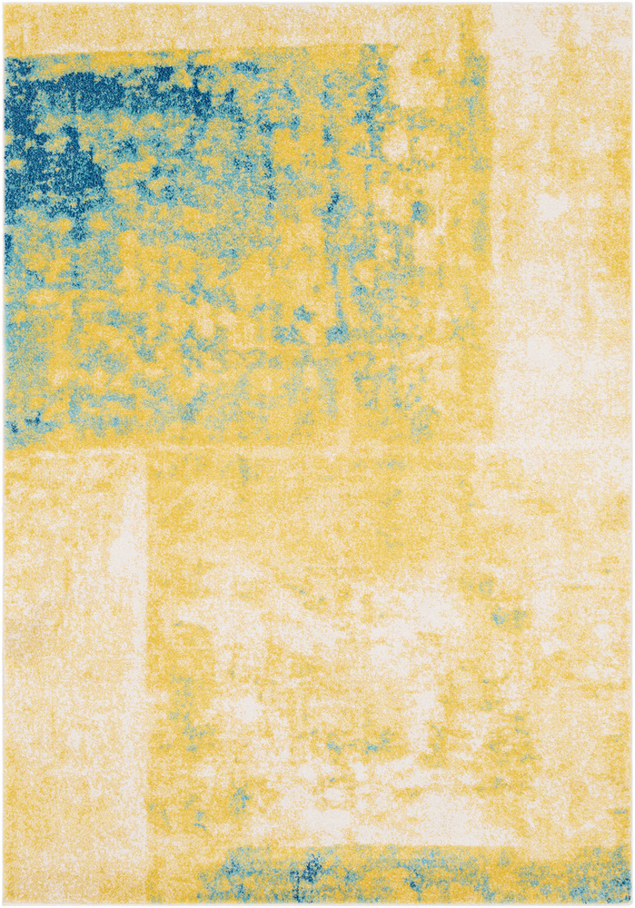 HAP1058-1616 18 in. Harput Modern Machine Made Sample Area Rug - Multicolor