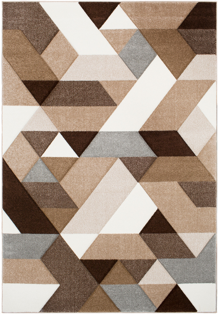 SAC2315-1616 18 in. Santa Monica Modern Sample Area Rug - Multicolor