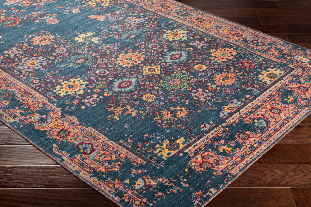 TZR1012-1616 18 in. Trailblazer Updated Traditional Sample Area Rug - Multicolor