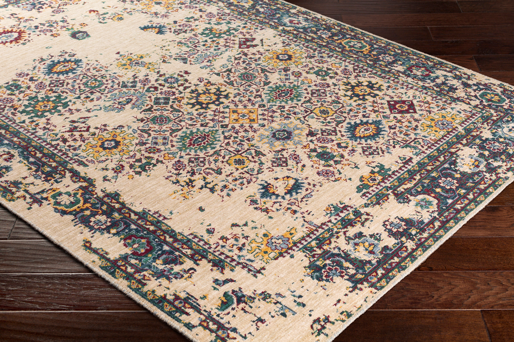 TZR1013-1616 18 in. Trailblazer Updated Traditional Sample Area Rug - Multicolor
