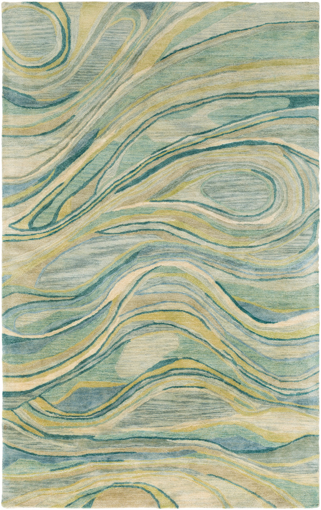 NTA1000-1616 18 in. Natural Affinity Modern Medium Pile Sample Area Rug - Multicolor