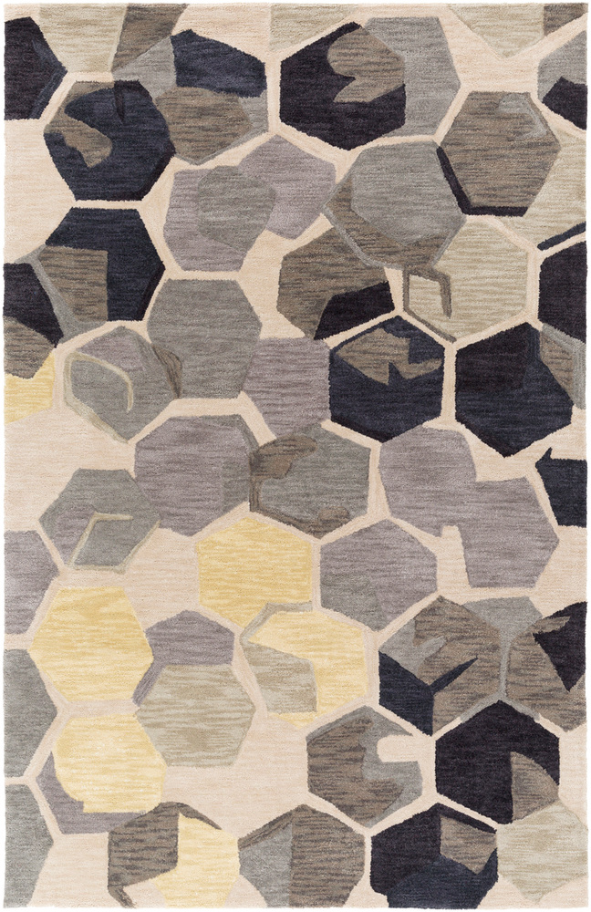 RVR1008-1616 18 in. Rivera Modern Sample Area Rug - Multicolor