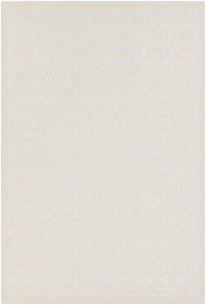 ADE6006-1616 18 in. Adeline Transitional Sample Area Rug - Cream, White