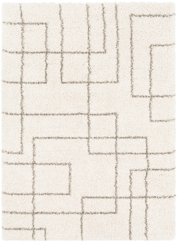 KDK1032-1616 18 in. Kodiak Shag Sample Area Rug - Multicolor