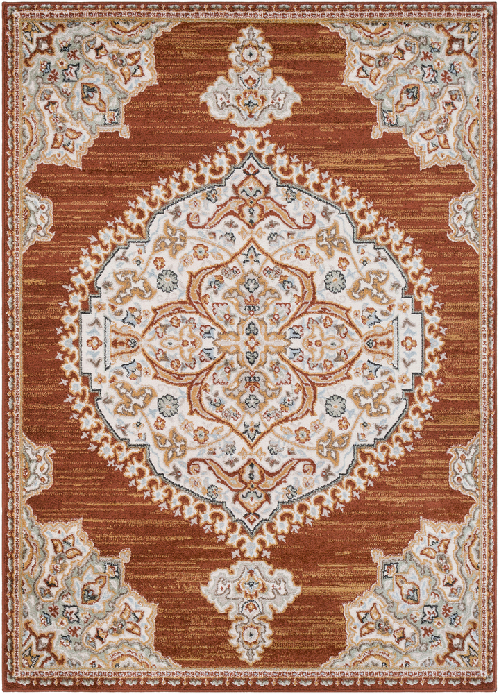 OUS2312-1616 18 in. Oushak Traditional Sample Area Rug - Multicolor
