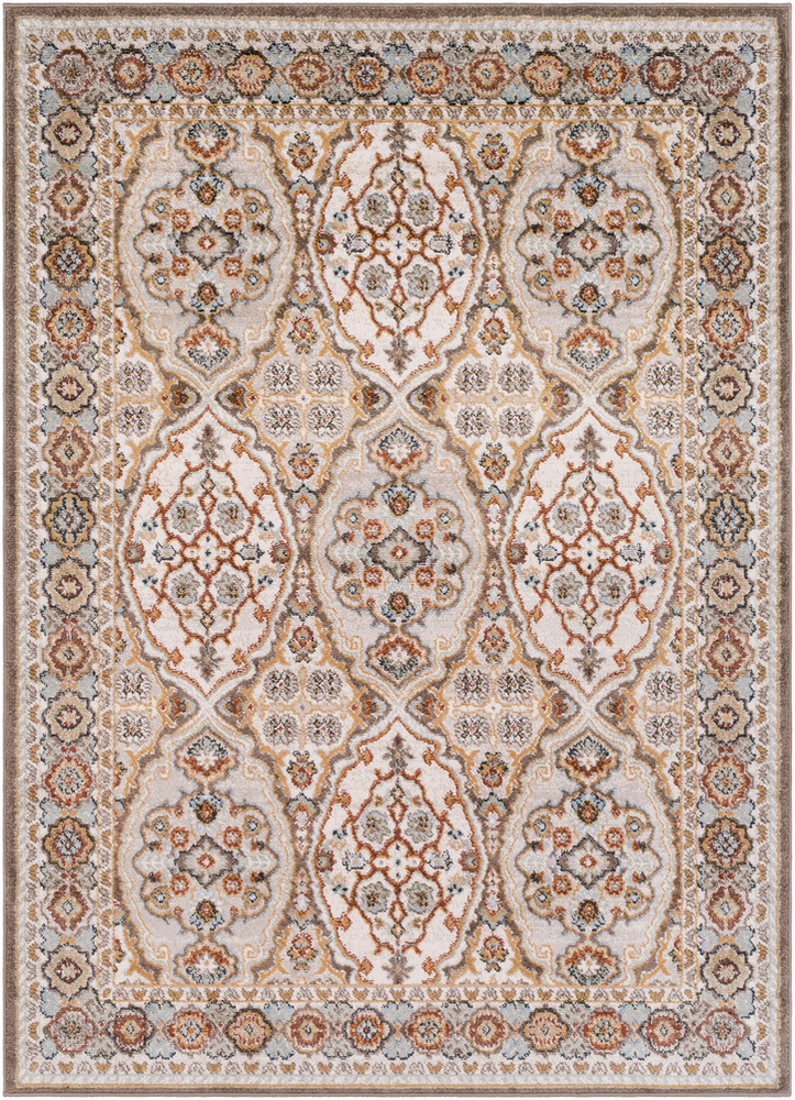 OUS2314-1616 18 in. Oushak Traditional Sample Area Rug - Multicolor