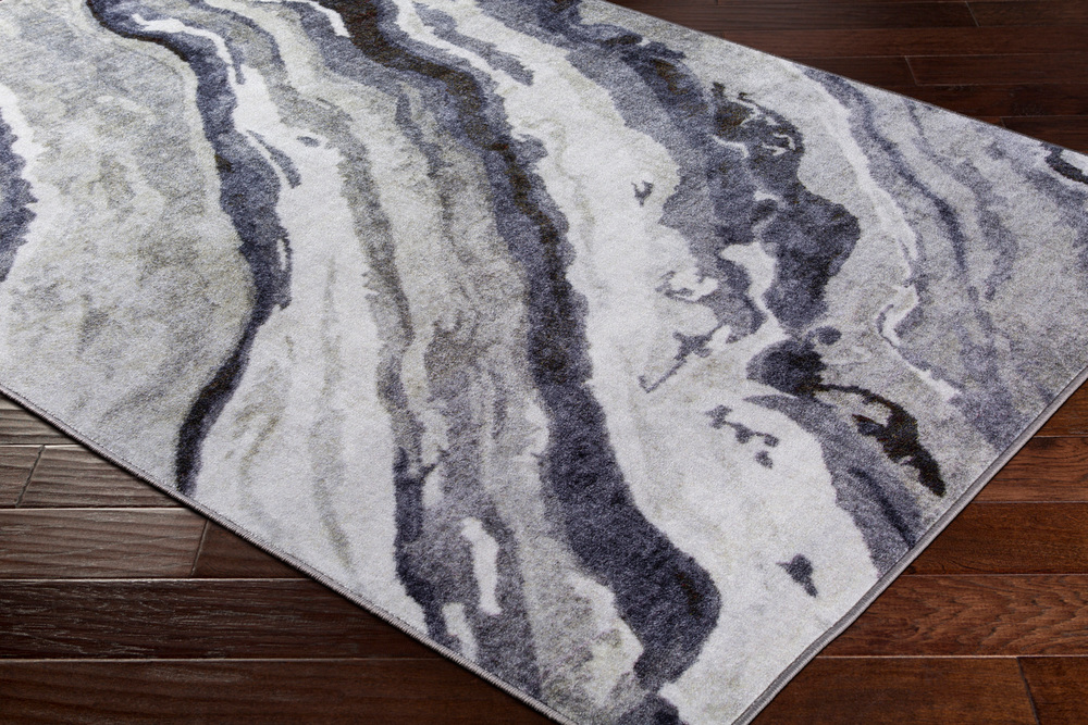 SKR2315-1616 18 in. Silk Road Modern Sample Area Rug - Multicolor