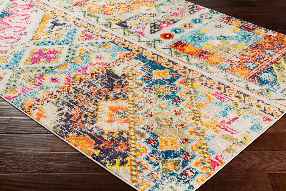 MRC2300-1616 18 in. Morocco Modern Sample Area Rug - Multicolor