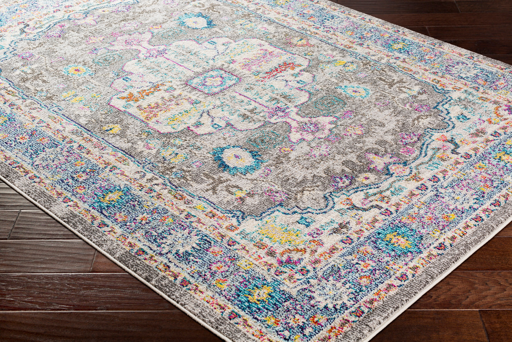 MRC2301-1616 18 in. Morocco Updated Traditional Sample Area Rug - Multicolor