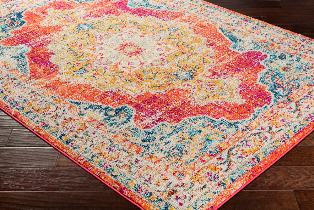 MRC2306-1616 18 in. Morocco Updated Traditional Sample Area Rug - Multicolor