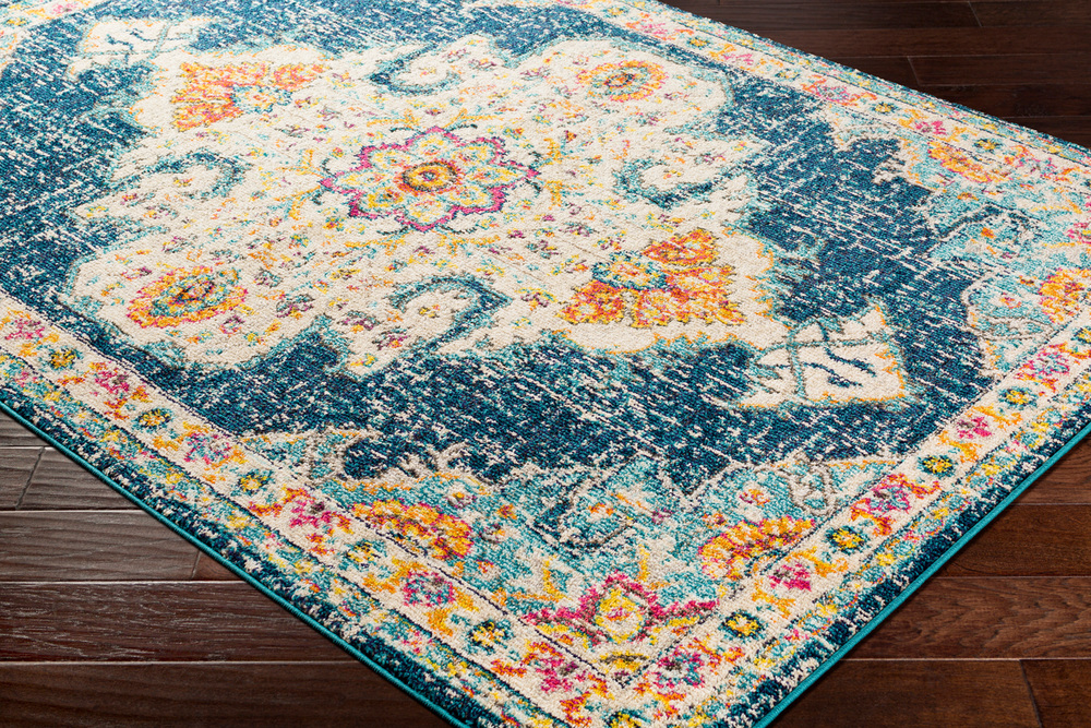 MRC2308-1616 18 in. Morocco Updated Traditional Sample Area Rug - Multicolor